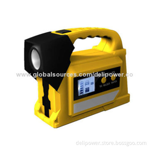 17,600mAh, Car Jump Starter with 2*USB5V*2, 12V DC/3.5A, 19V/3A